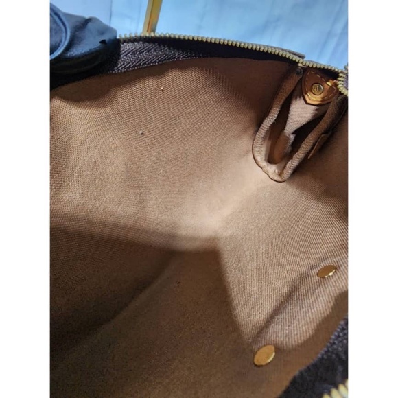 Authentic LOUIS VUITTON Monogram Eva Clutch/Crossbody Bag Brown - Picture 16 of 16